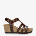 Vero Clay sandalias de piel con forro interior de piel. cuero
