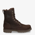 Frisia botas de piel con forro interior de pelo. marron