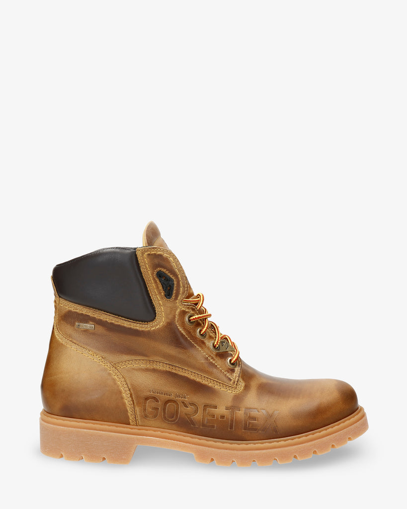 Amur Gtx botín de piel con forro interior de gore-tex®. vintage