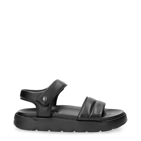 Bety sandalias de piel con forro interior de piel. negro