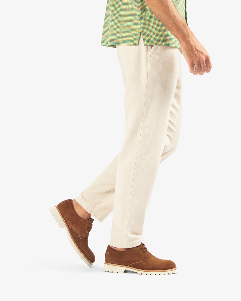 Gadner zapatos de piel con forro interior de piel. cuero