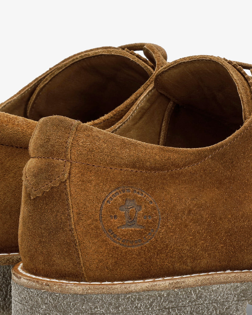 Gante zapatos de piel con forro interior de piel. cuero