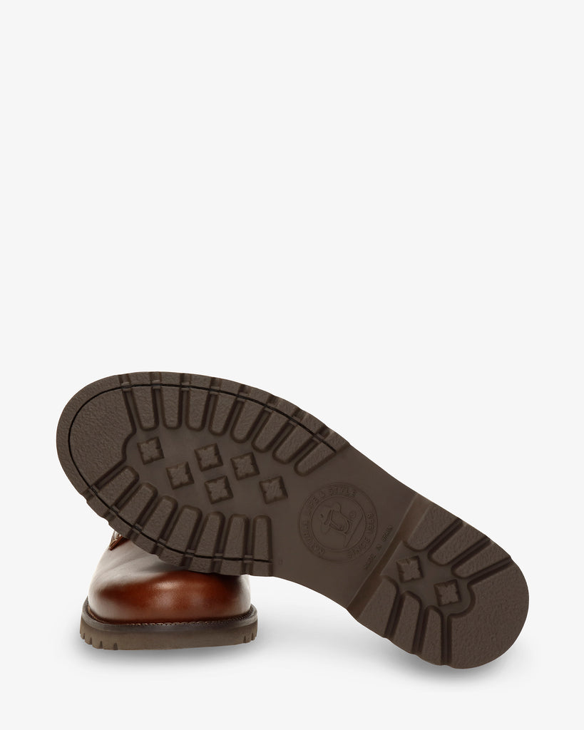 Jackson zapatos de piel con forro interior de piel. cuero