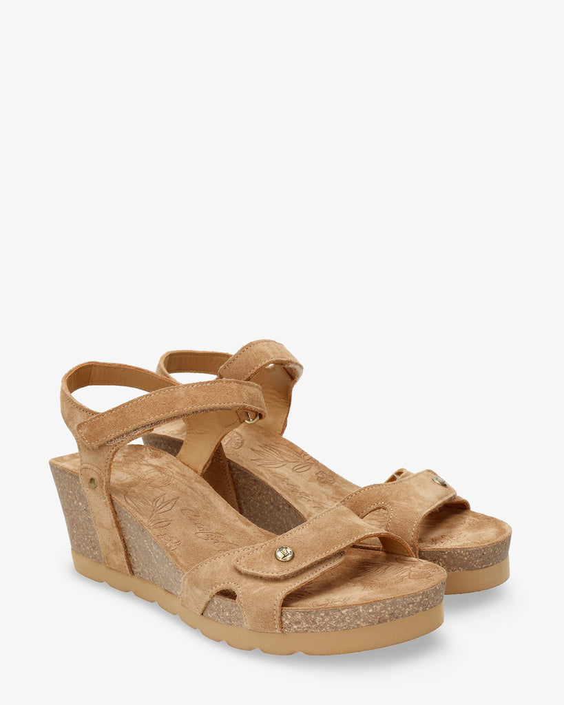 Julia sandalias de piel con forro interior de piel. cuero