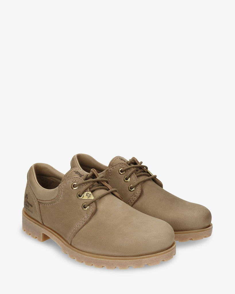 Panama 02 zapatos de piel con forro interior de piel. piedra