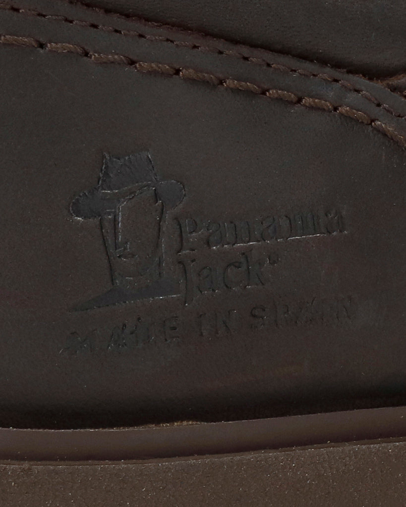 Panama 02 zapatos de piel con forro interior de piel. marron