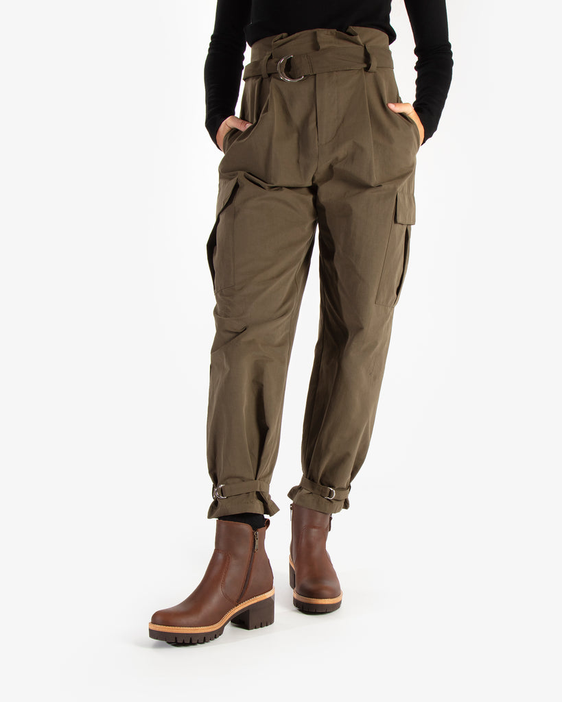 Pauline botines de piel con forro interior de pelo. cuero