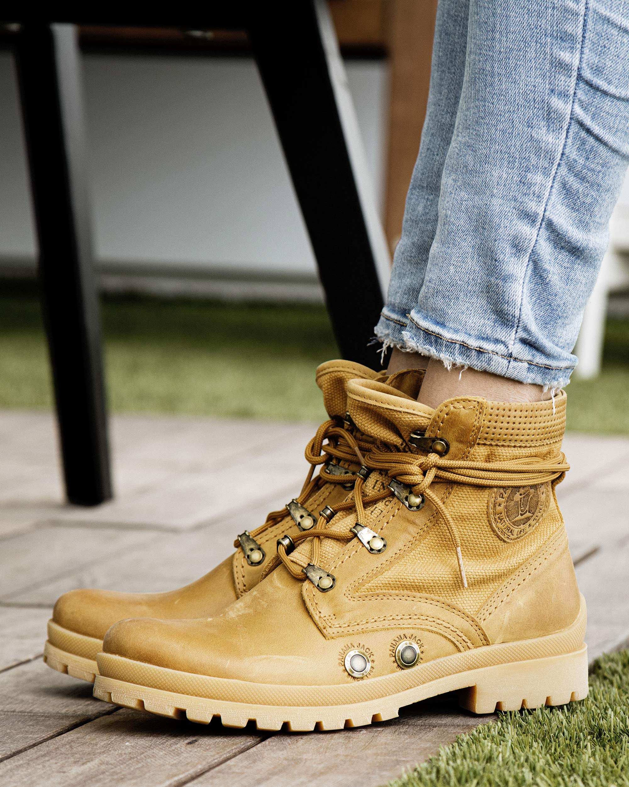 Panama Jack Amur Gtx Botas Combat Panama Jack Porty Para Mujer