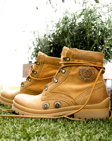 Route Boot Reporter botas de piel con forro interior de piel. vintage