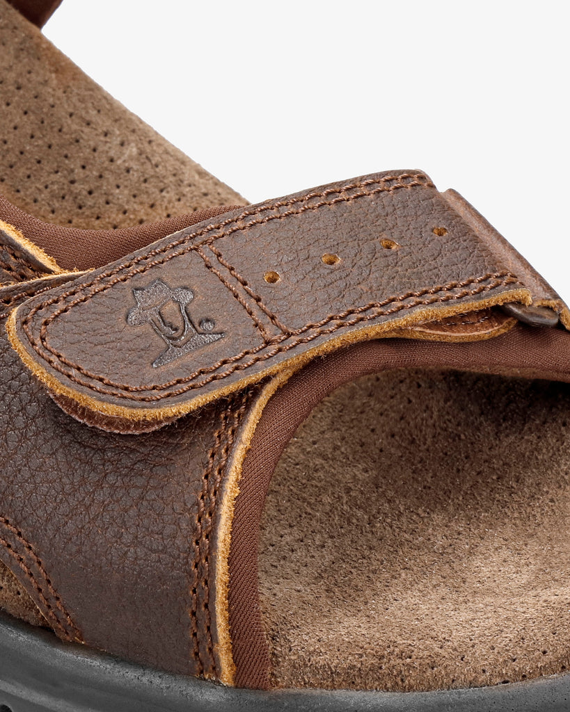 Salton Basics sandalias de piel con forro interior de lycra. cuero