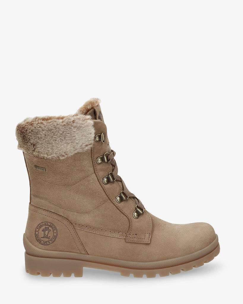 Tuscani Gtx botas de piel con forro interior de gore-tex®. taupe