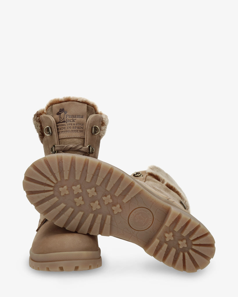 Tuscani Gtx botas de piel con forro interior de gore-tex®. taupe